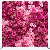 Lofaris Floral Roses Spring Photo Square Tension Backdrop